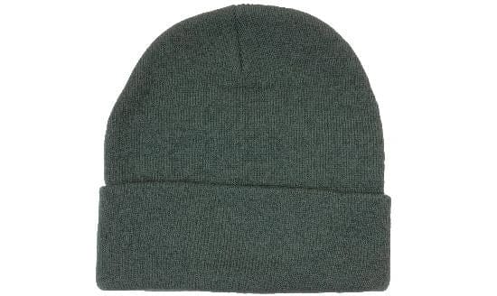 Headwear Knitted Acrylic Beanie X12 - 4243 in Bottle